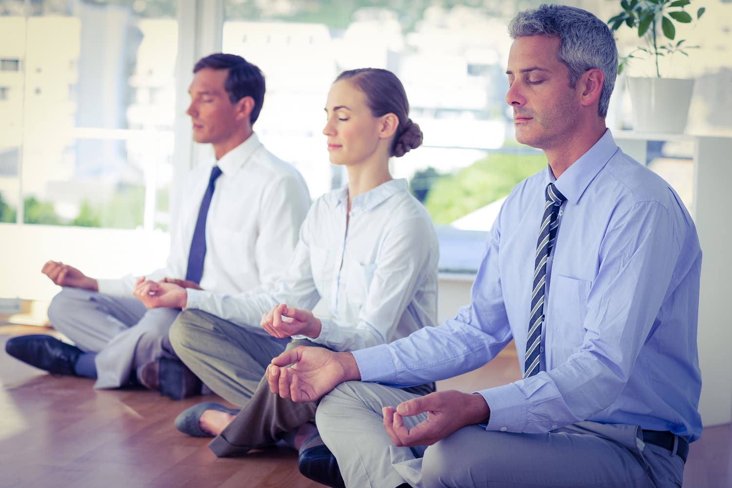 What is corporate yoga?
